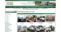 Desktop Screenshot of hydroseeding.surplusequipment.com